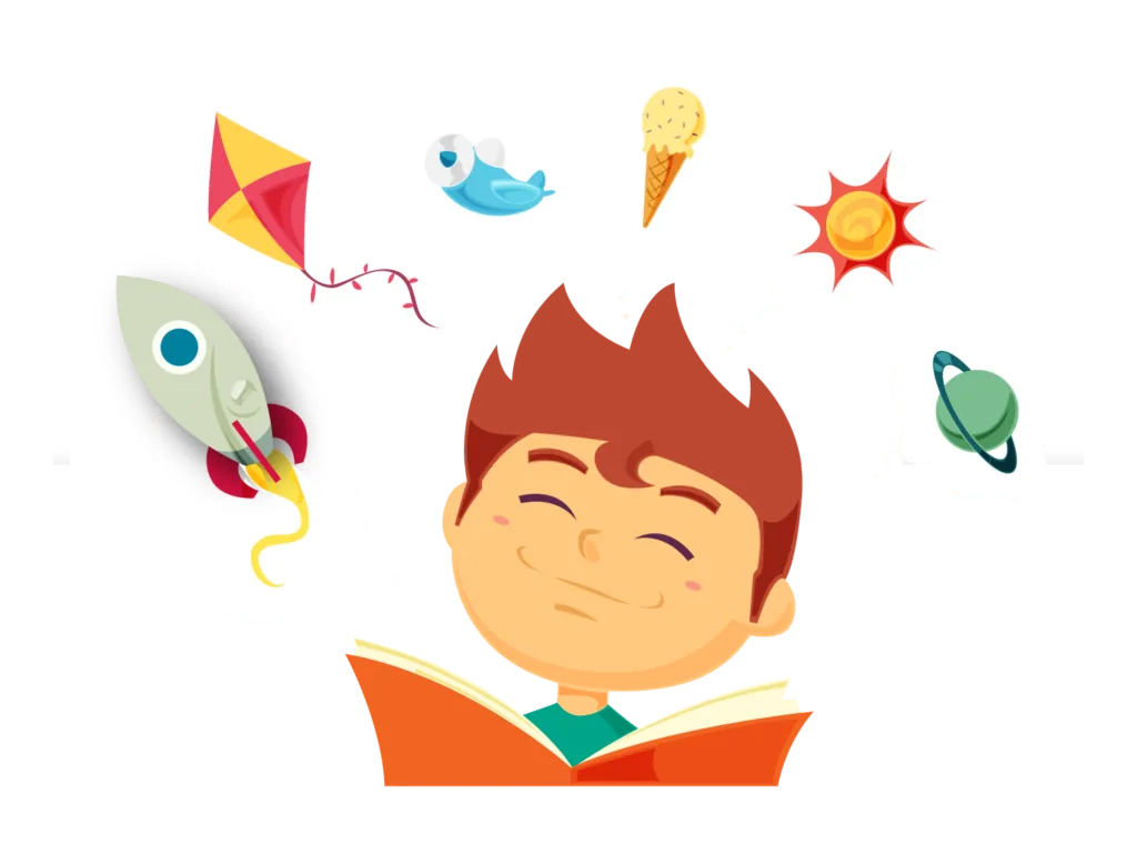Colourful Kids English lesson materials